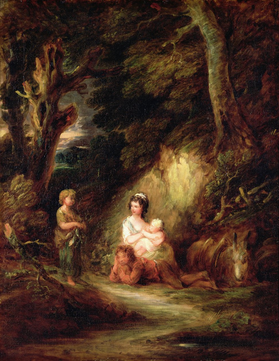 Cigánytábor, 1788-92 körül alkotó: Gainsborough Dupont