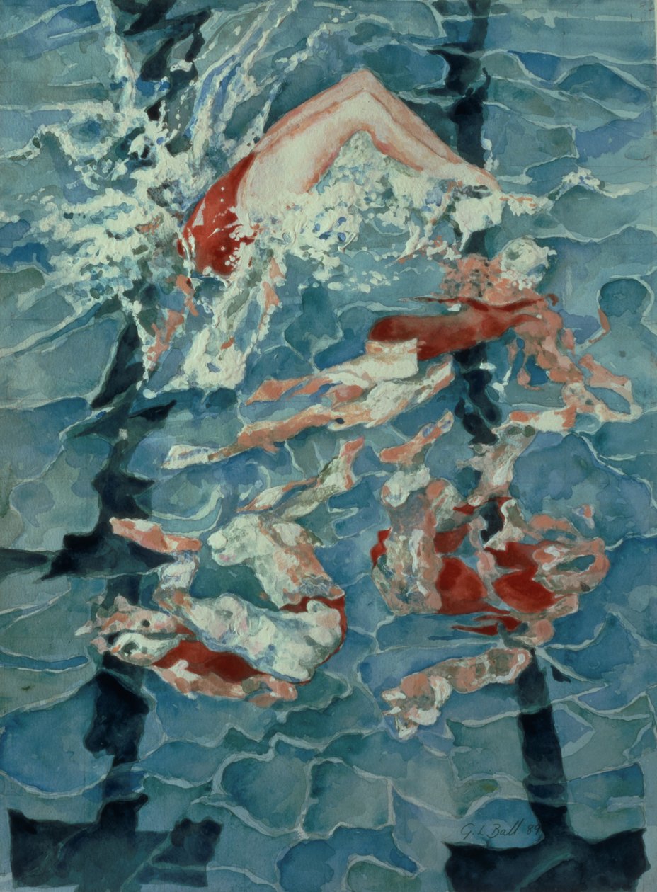 Szinkronúszás, 1989 alkotó: Gareth Lloyd Ball