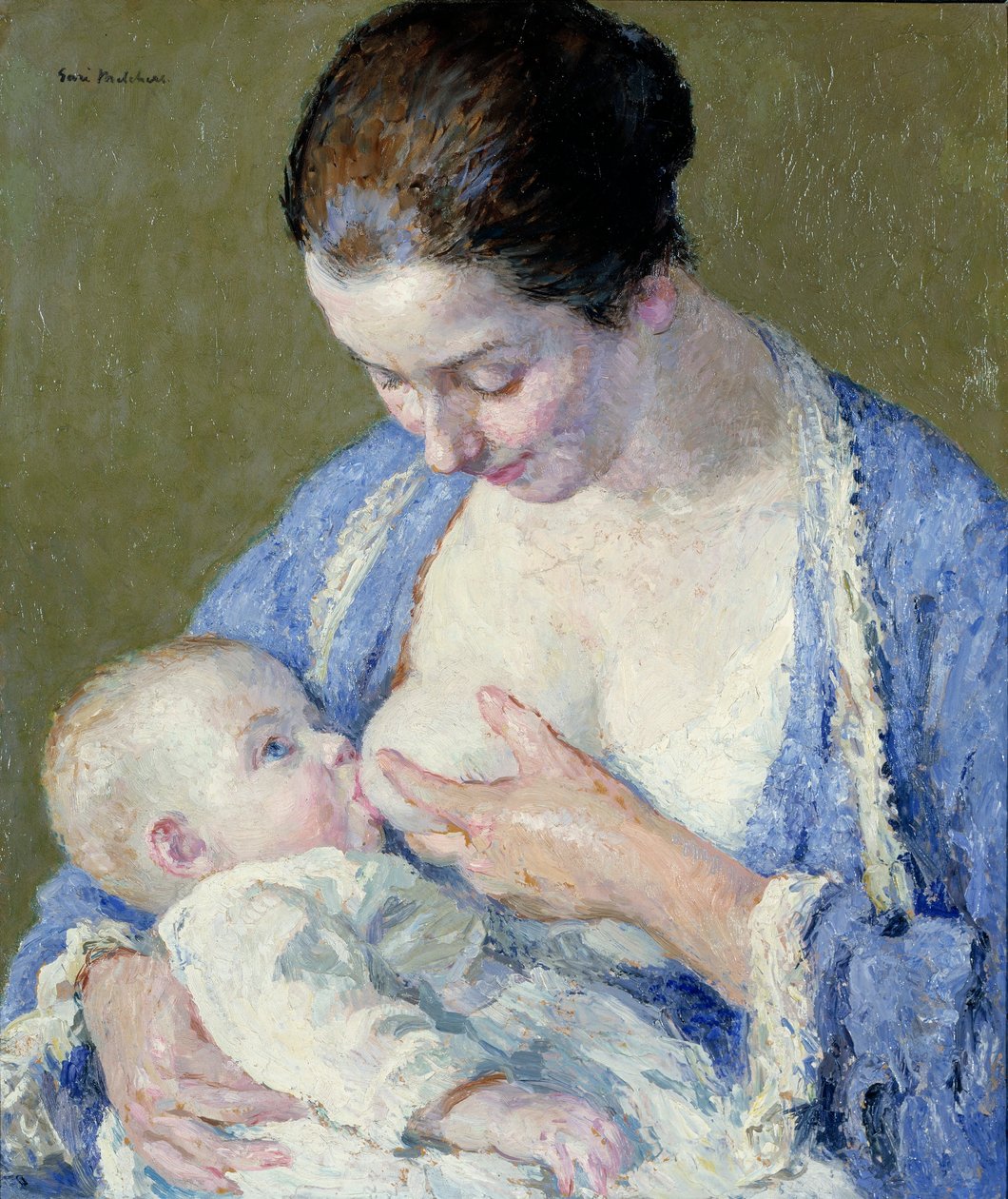 Anya és gyermeke alkotó: Gari Melchers