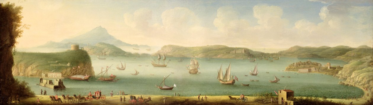 Port Mahon, Minorca, 1730-as évek alkotó: Gaspar Butler