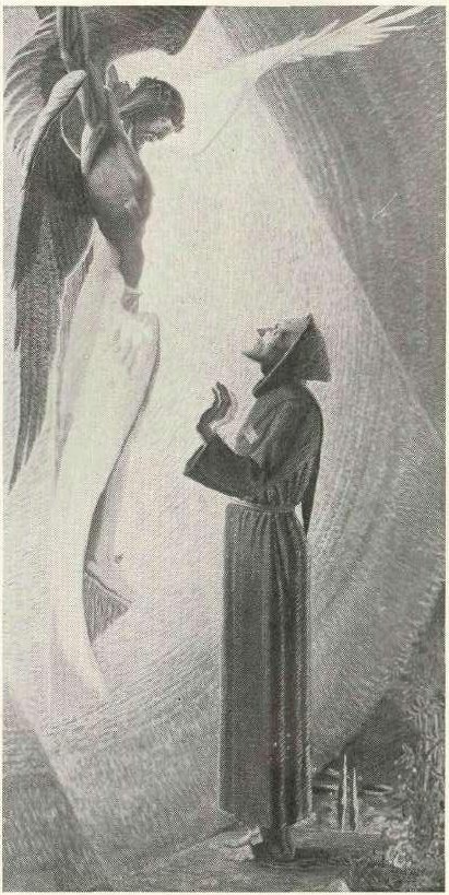 Stigmatizálása St. Franciska Asiskegan alkotó: Gaspar Porenta