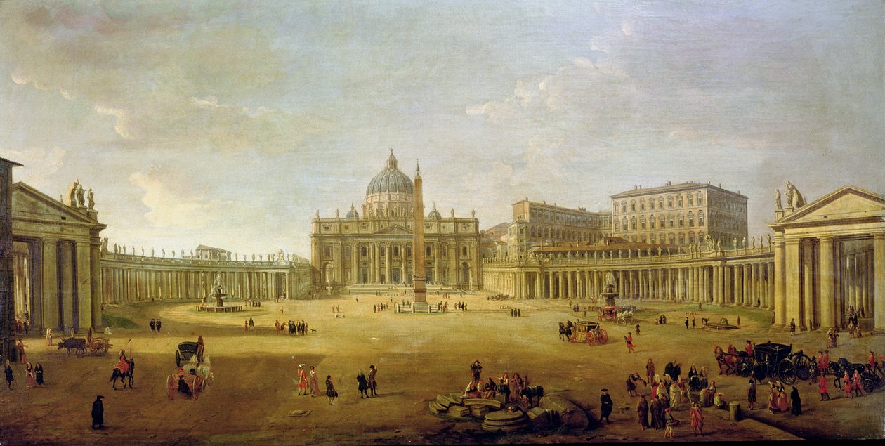 Szent Péter bazilika alkotó: Gaspar van Wittel