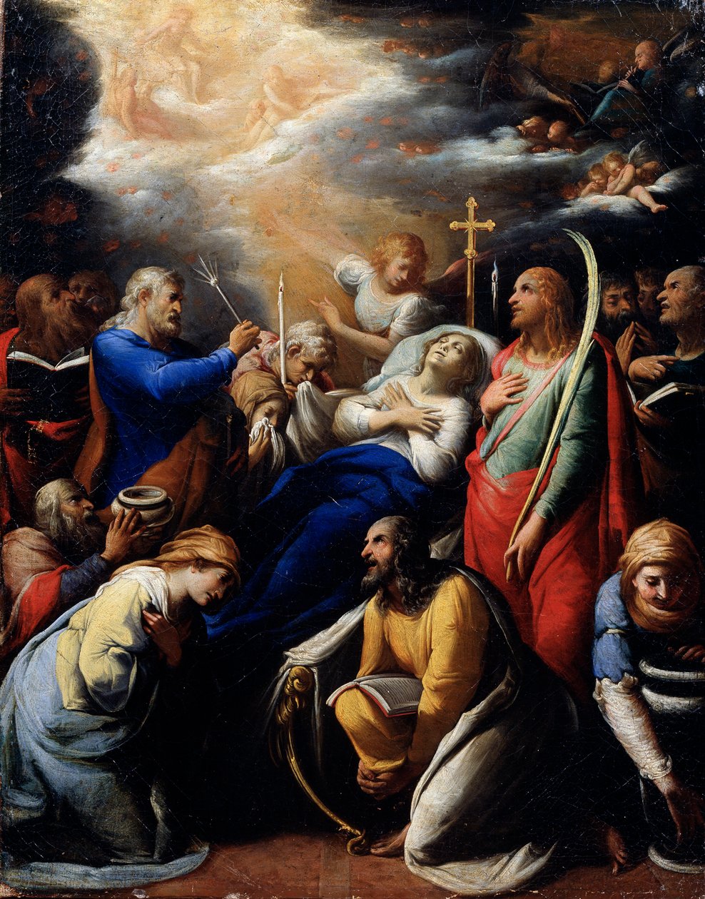 A Szűz halála, 1612. alkotó: Gaspard Gailius