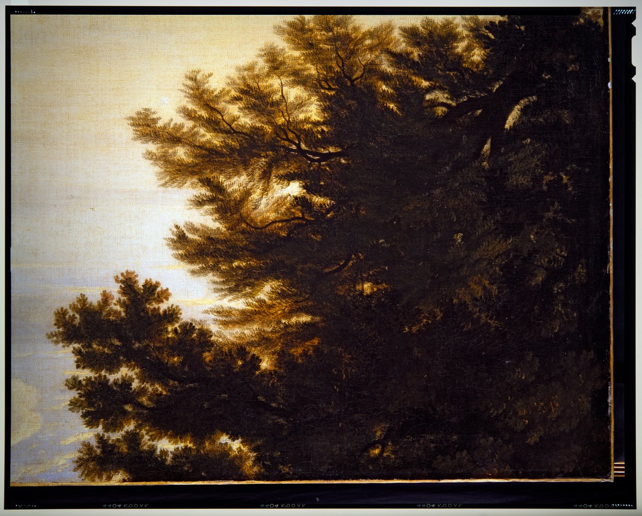 Olasz pásztortáj, részlet, dátum nélküli alkotó: Gaspard Poussin Dughet