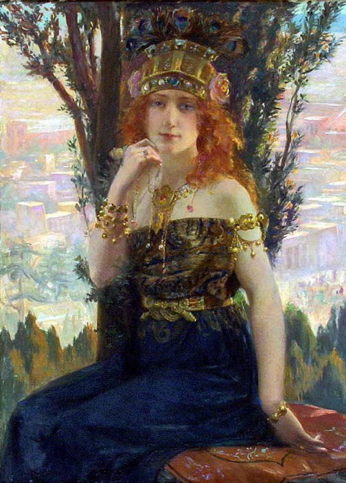 Heléna Trójából alkotó: Gaston Bussiere