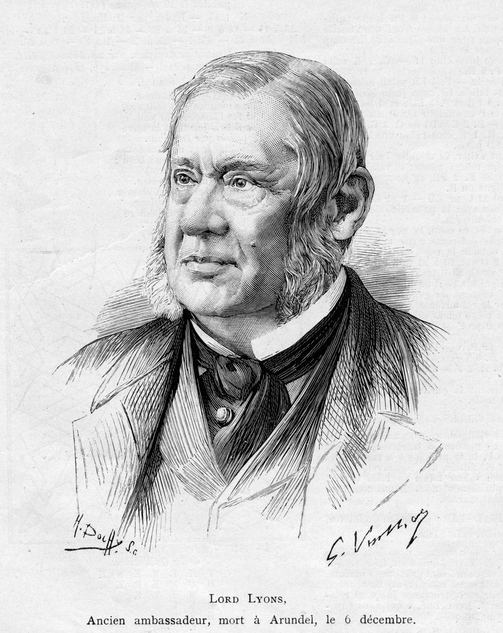 Lord Lyons, 1887 alkotó: Gaston Vuillier