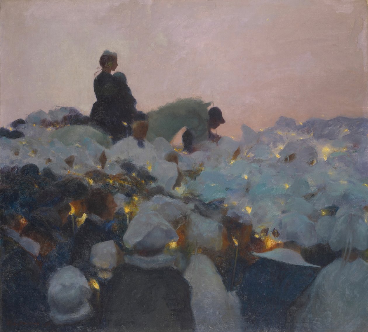 Bocsánat Bretagne-ban, 1896. alkotó: Gaston La Touche