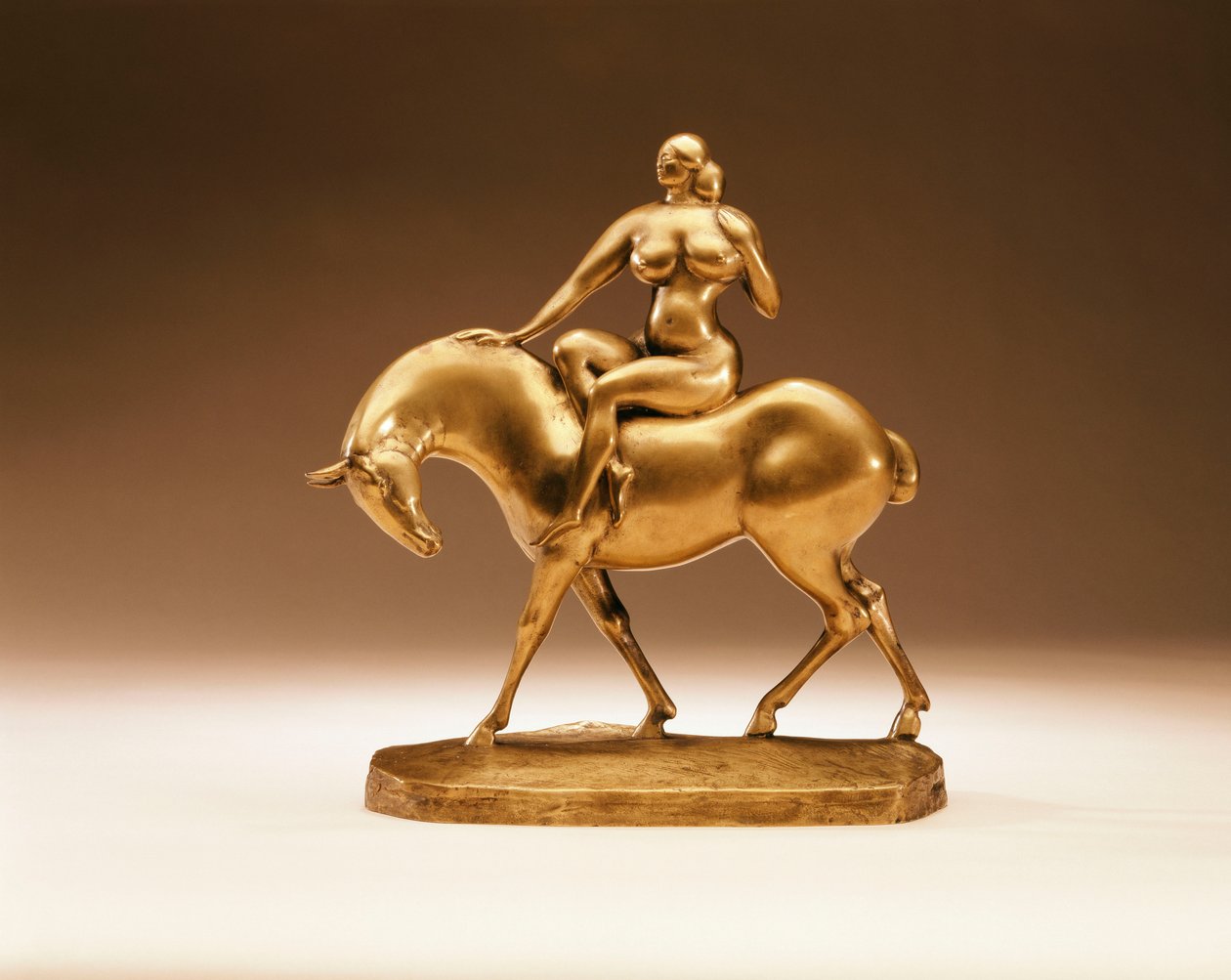 Úrlovasnő alkotó: Gaston Lachaise