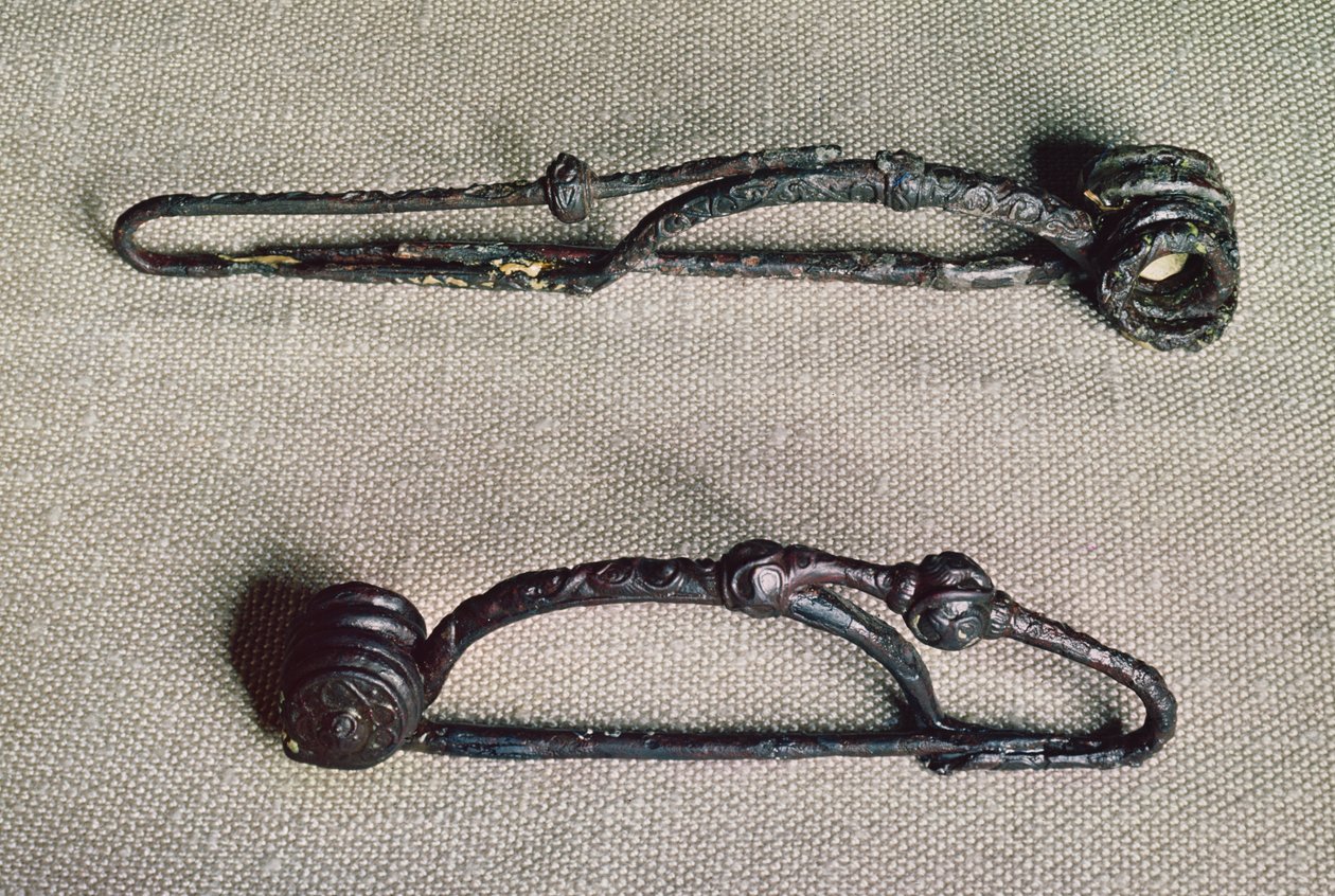 Kapcsok, Tene II (i.e. 300-120 körül) (fém) alkotó: Gaulish