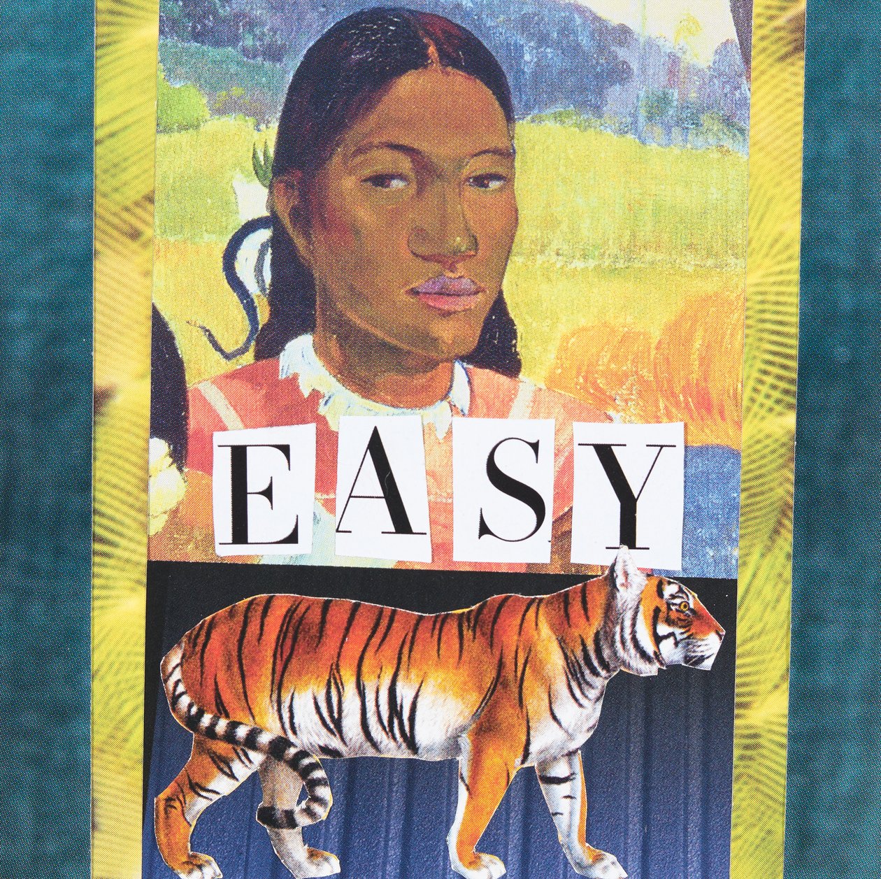 Easy Tiger, 2019 (kollázs) alkotó: Genevieve French