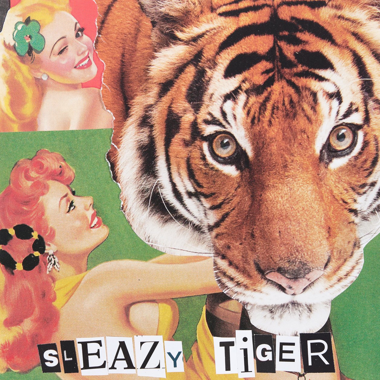 Sleazy Tiger, 2019 (kollázs) alkotó: Genevieve French