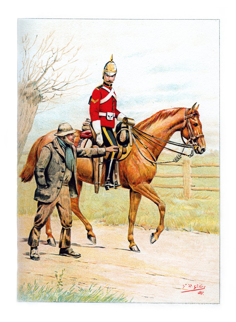 1. Royal Dragons, 1890. alkotó: Geoffrey Douglas Giles