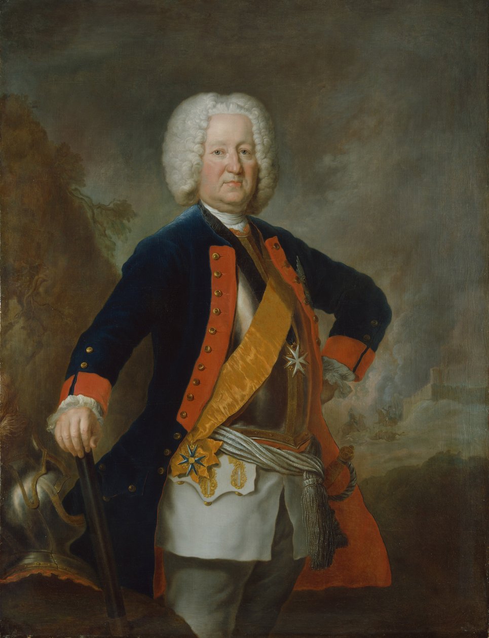 Finck von Finckenstein gróf tábornagy alkotó: Georg David Matthieu