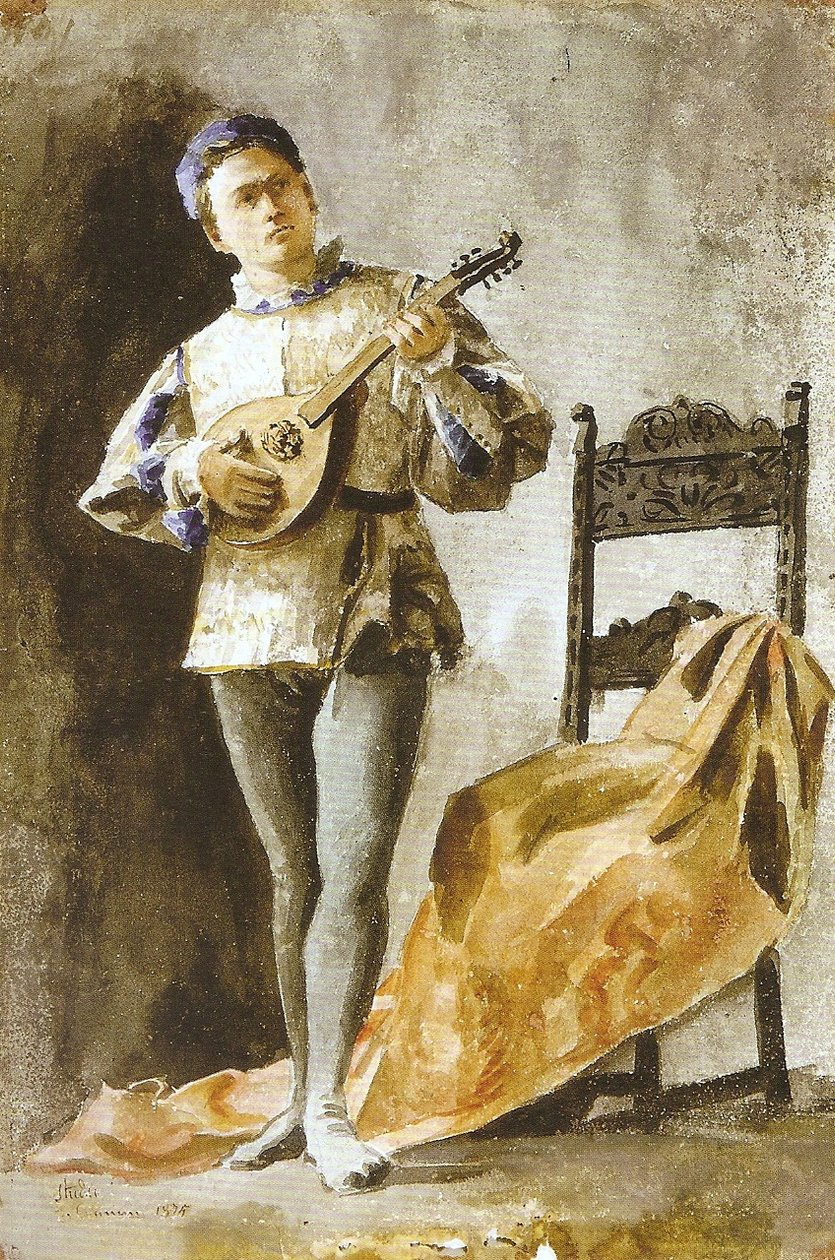 Tanulmány alkotó: Georg Grimm