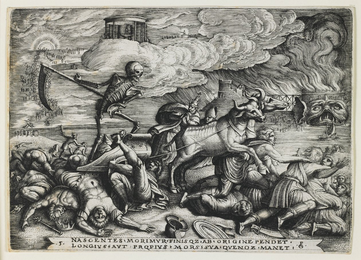 A halál diadala, 1539 alkotó: Georg Pencz