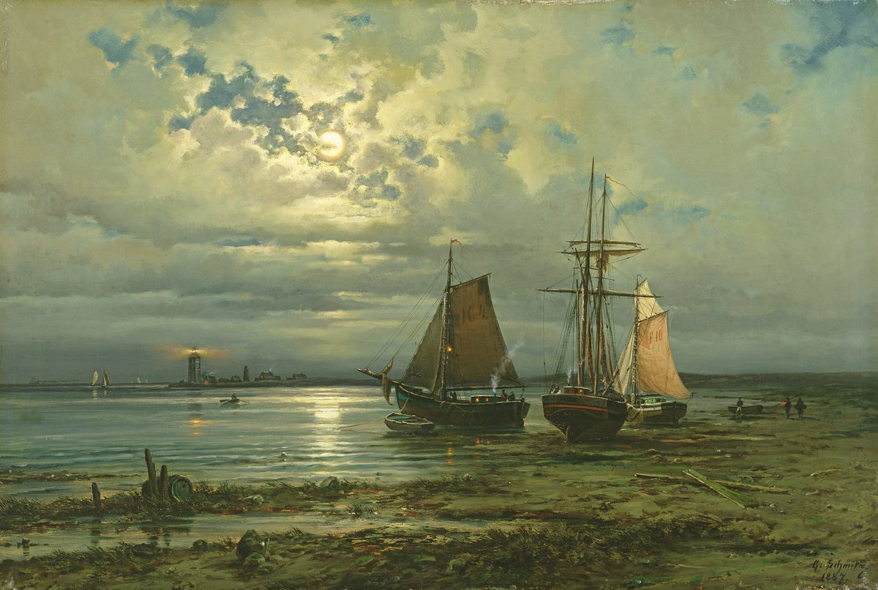 Neuwerk holdfényben alkotó: Georg Schmitz
