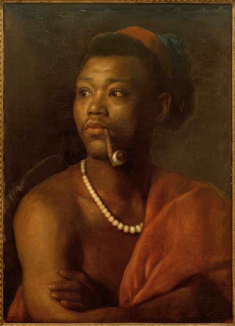 Egy mulatt portréja alkotó: Georg Cornicelius