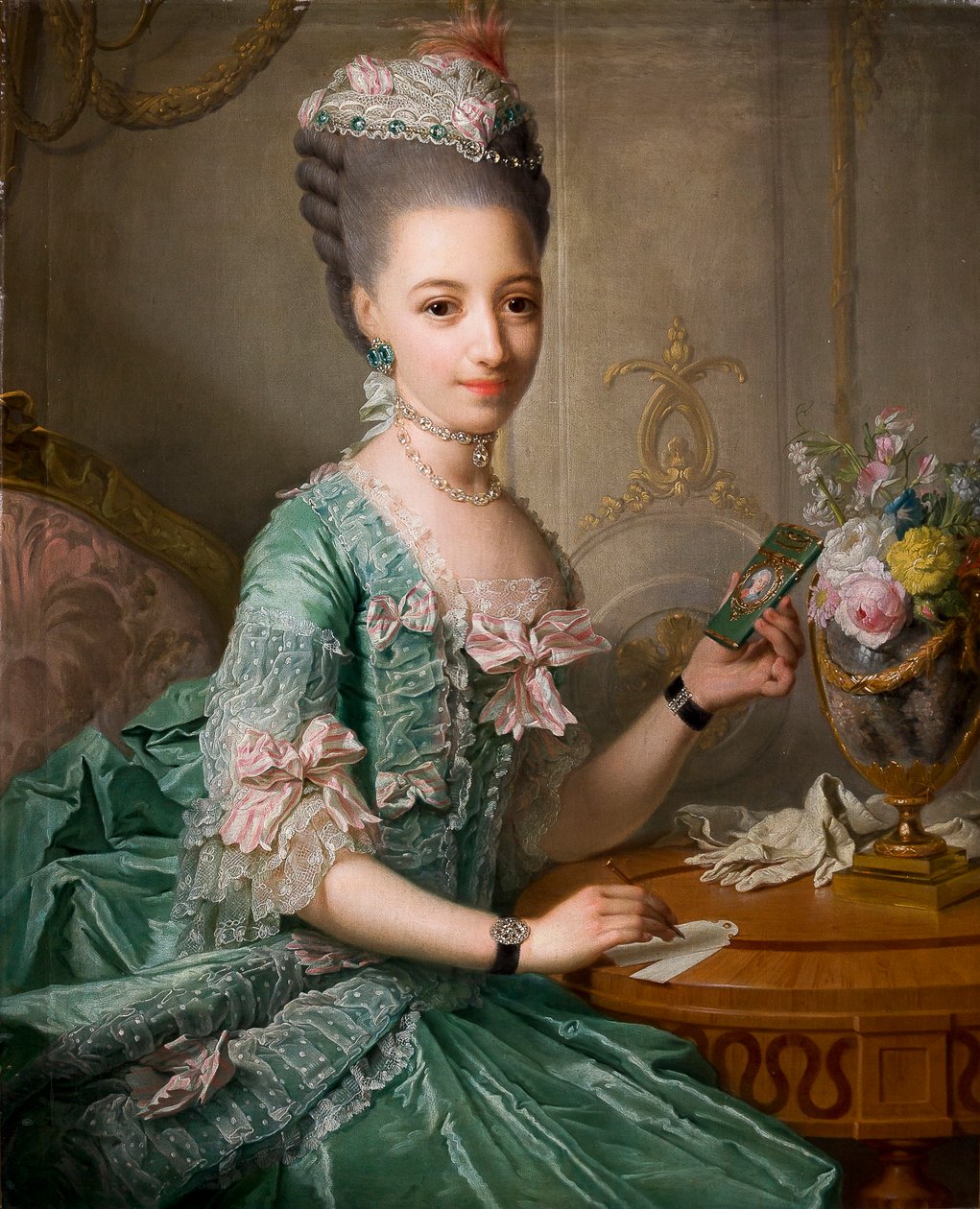 Sophie Friederike hercegnő alkotó: Georg David Matthieu