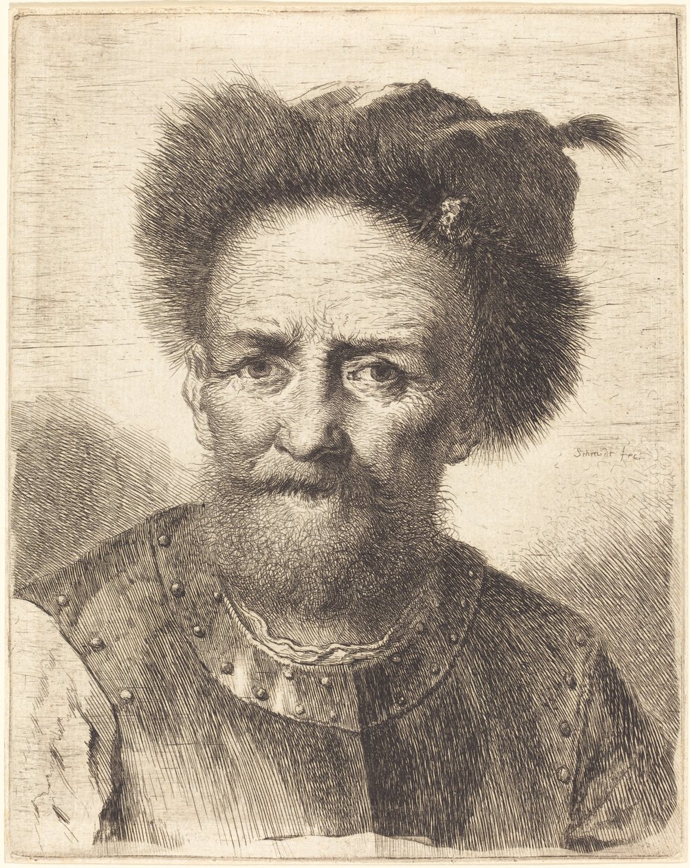 Az öreg katona alkotó: Georg Friedrich Schmidt