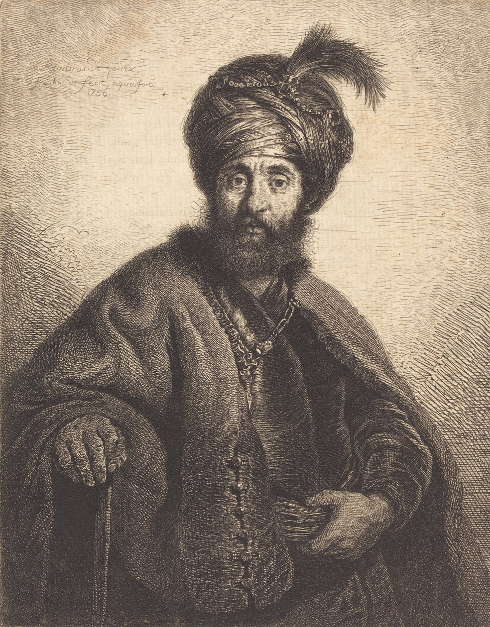 A perzsa, 1756. alkotó: Georg Friedrich Schmidt