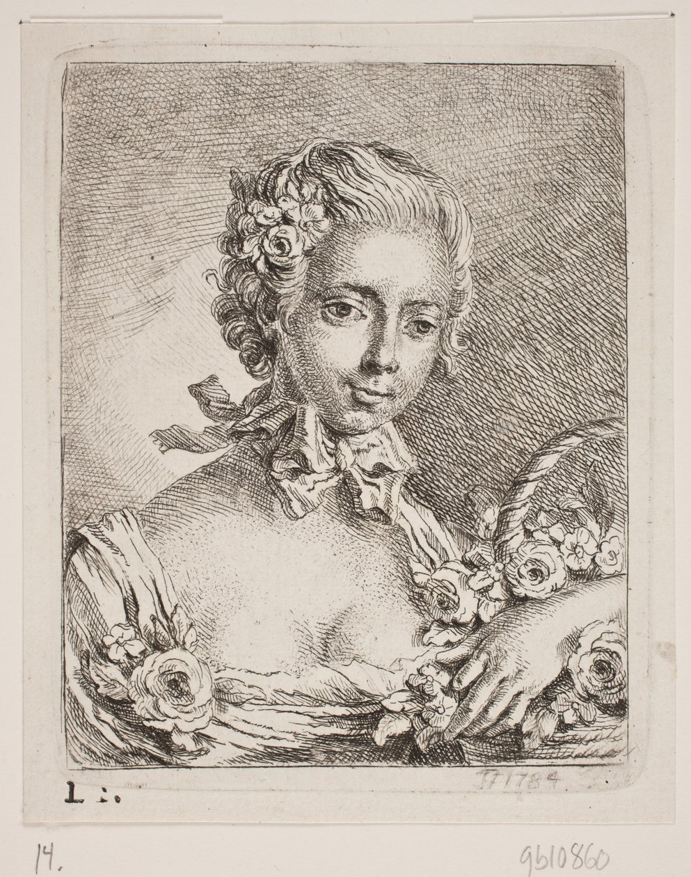 Egy virágos lány alkotó: Georg Mathias Fuchs