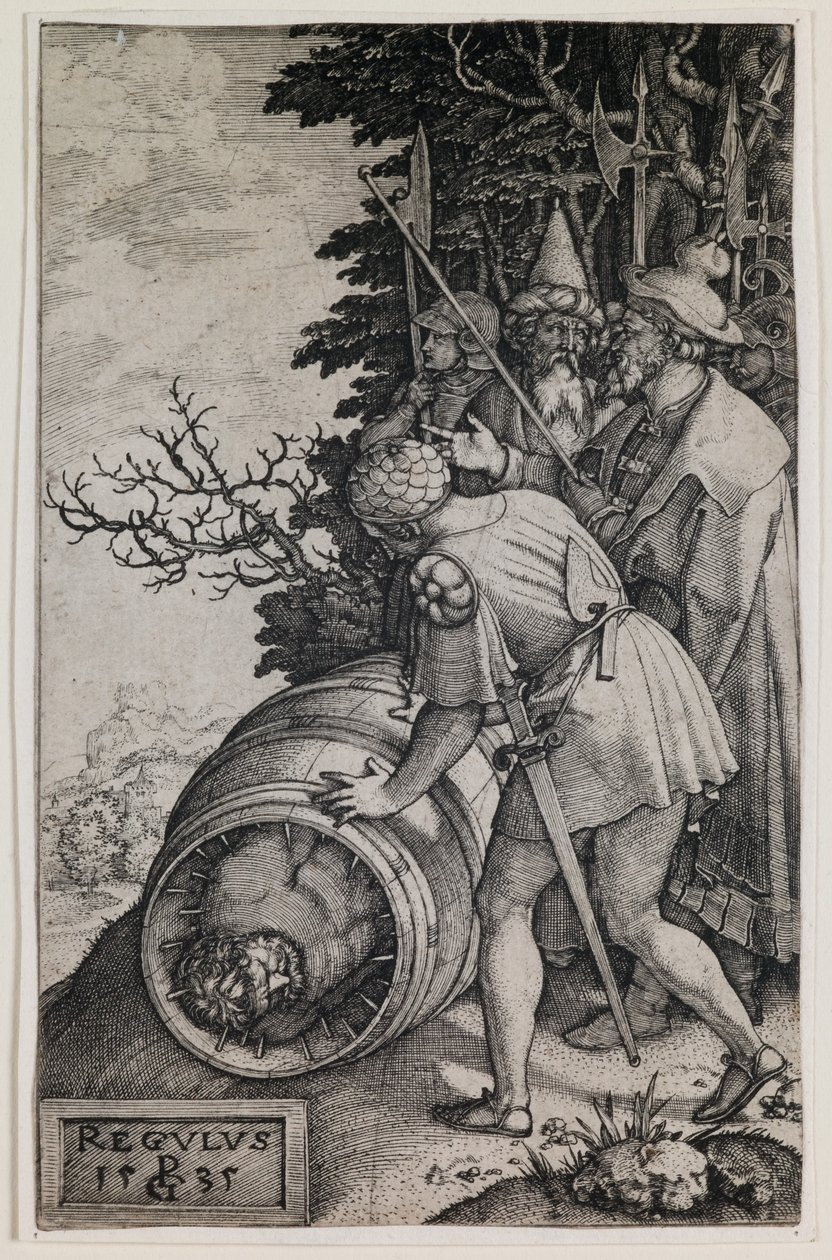 Attilus Regulus alkotó: Georg Pencz