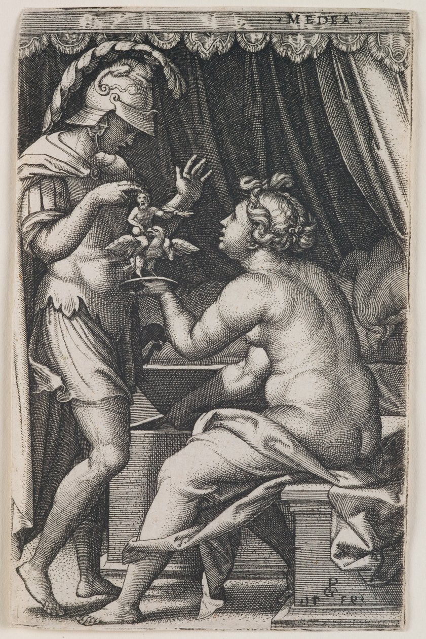 Médeia és Iaszón alkotó: Georg Pencz