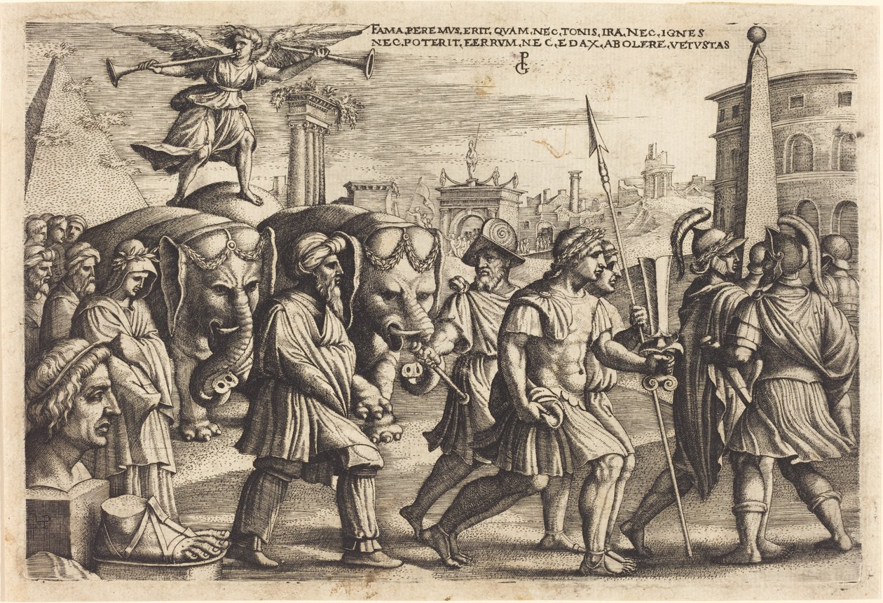 A hírnév diadala alkotó: Georg Pencz