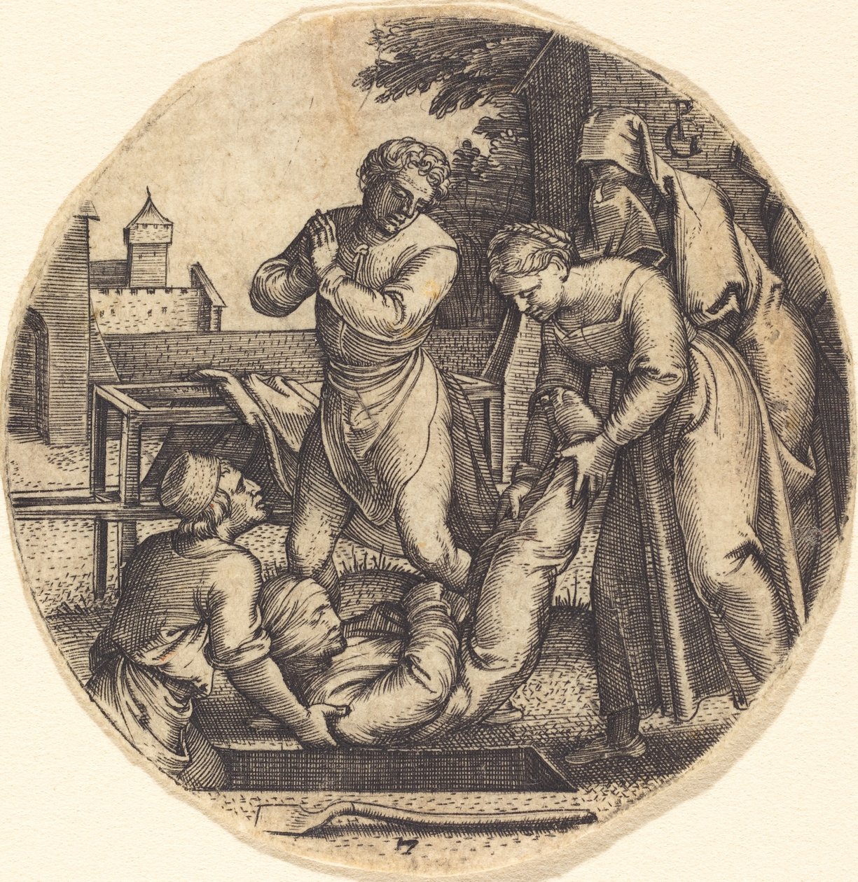 Eltemetni a halottakat alkotó: Georg Pencz