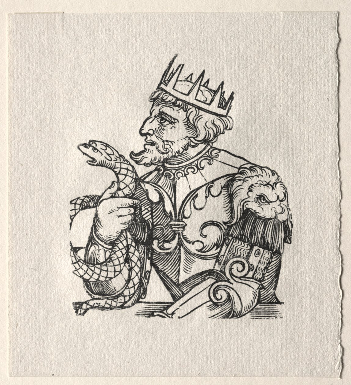 Az Ószövetség zsarnokai: Antiochus alkotó: Georg Pencz