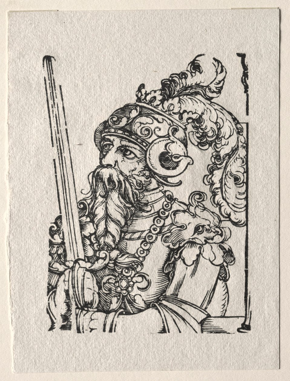 Az Ószövetség zsarnokai: Szanherib. alkotó: Georg Pencz