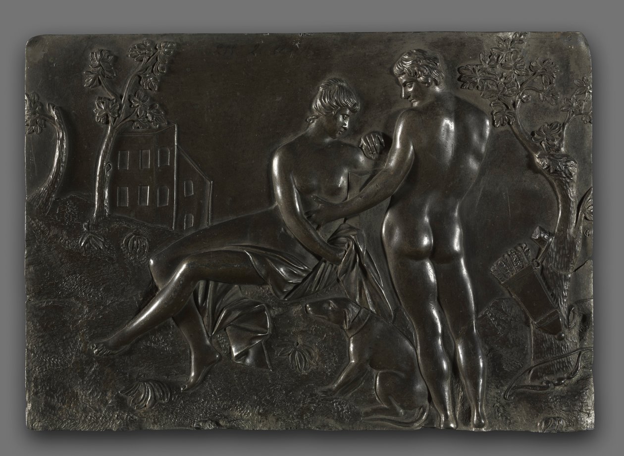 Vénusz és Adonisz, 1700-as évek közepe. alkotó: Georg Raphael Donner