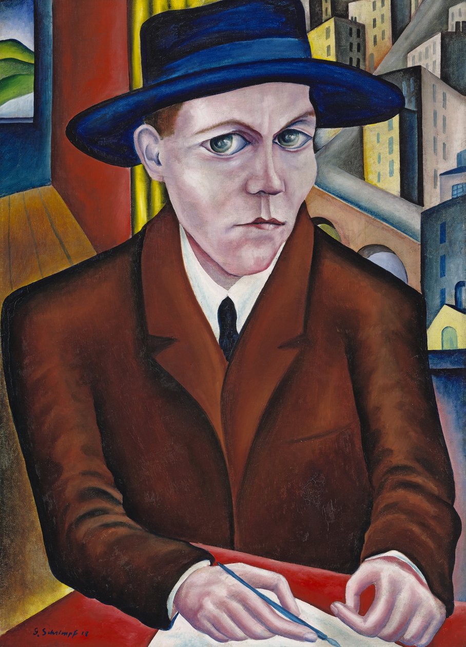Oskar Maria Graf alkotó: Georg Schrimpf