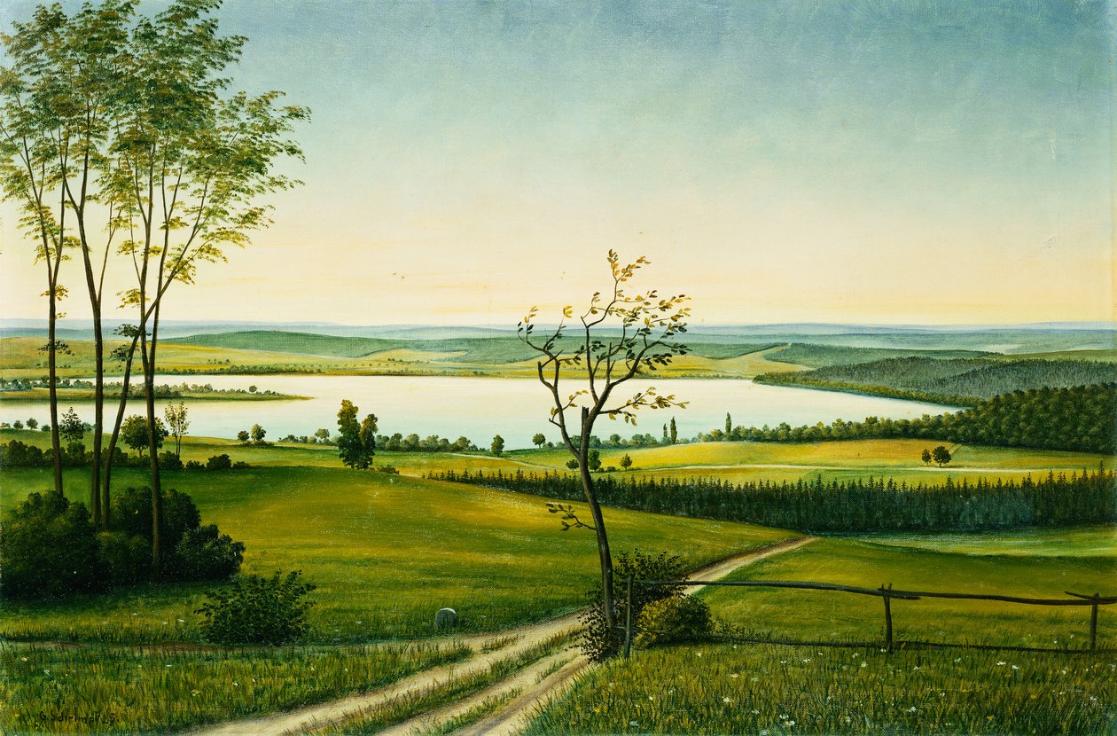 Osterseen, 1925 alkotó: Georg Schrimpf