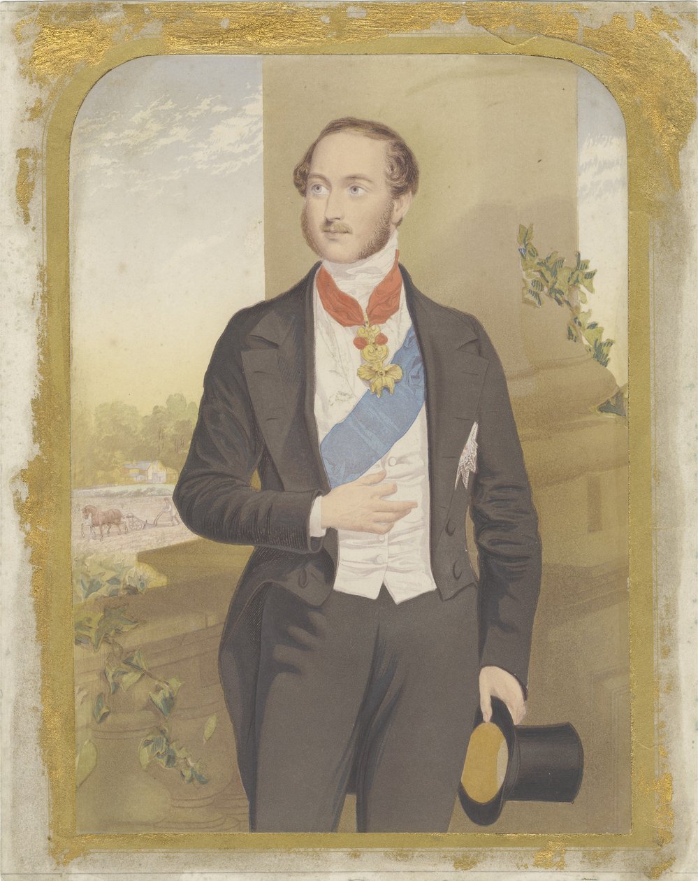 Albert herceg, 1855 után (akvatinta) alkotó: George Baxter