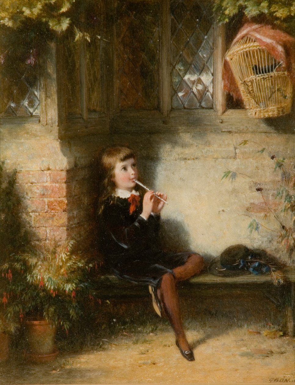 A duett, 1886 alkotó: George Bernard O