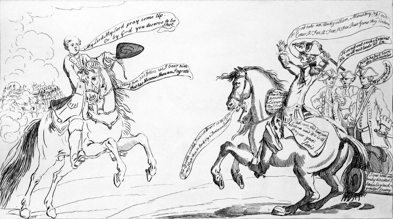 A Pompadour tábornok, 1759 körül alkotó: George Bickham