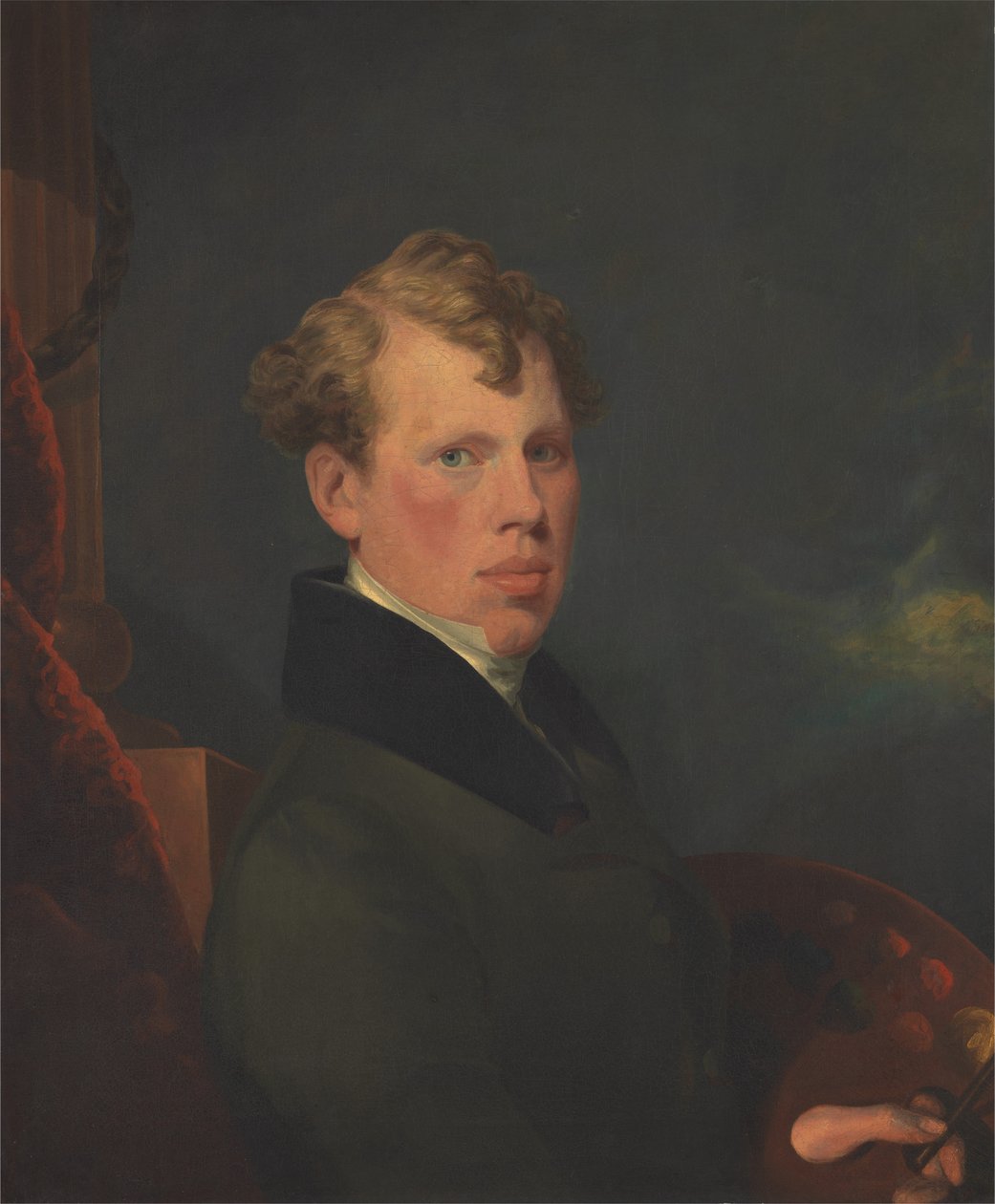 Önarckép alkotó: George Chinnery