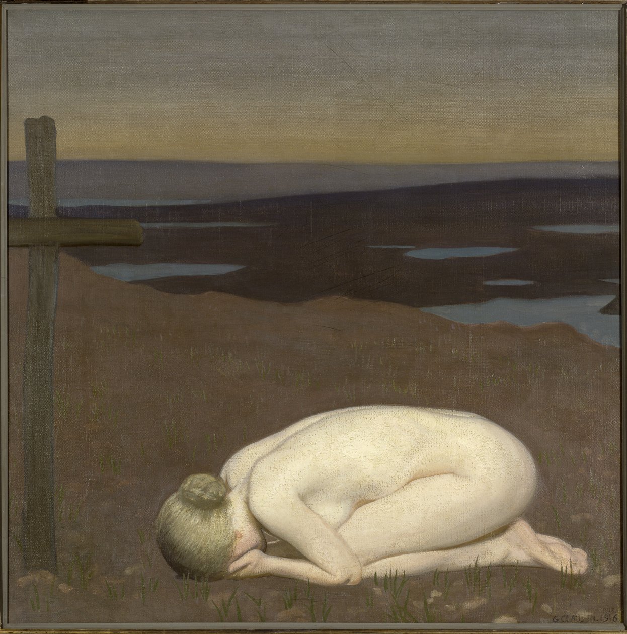 Ifjúsági gyász alkotó: George Clausen