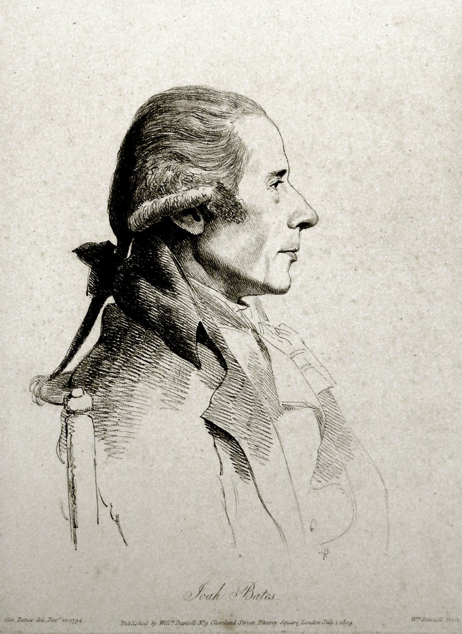 Joah Bates, William Daniell (1769-1837) metszete, 1809 (lágy alapozású metszet) alkotó: George Dance