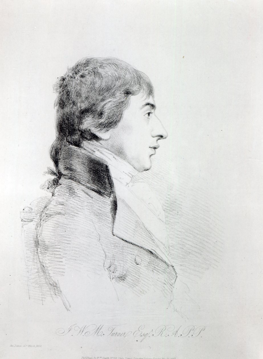 Joseph Mallord William Turner R.A., William Daniell metszet, 1827 alkotó: George Dance