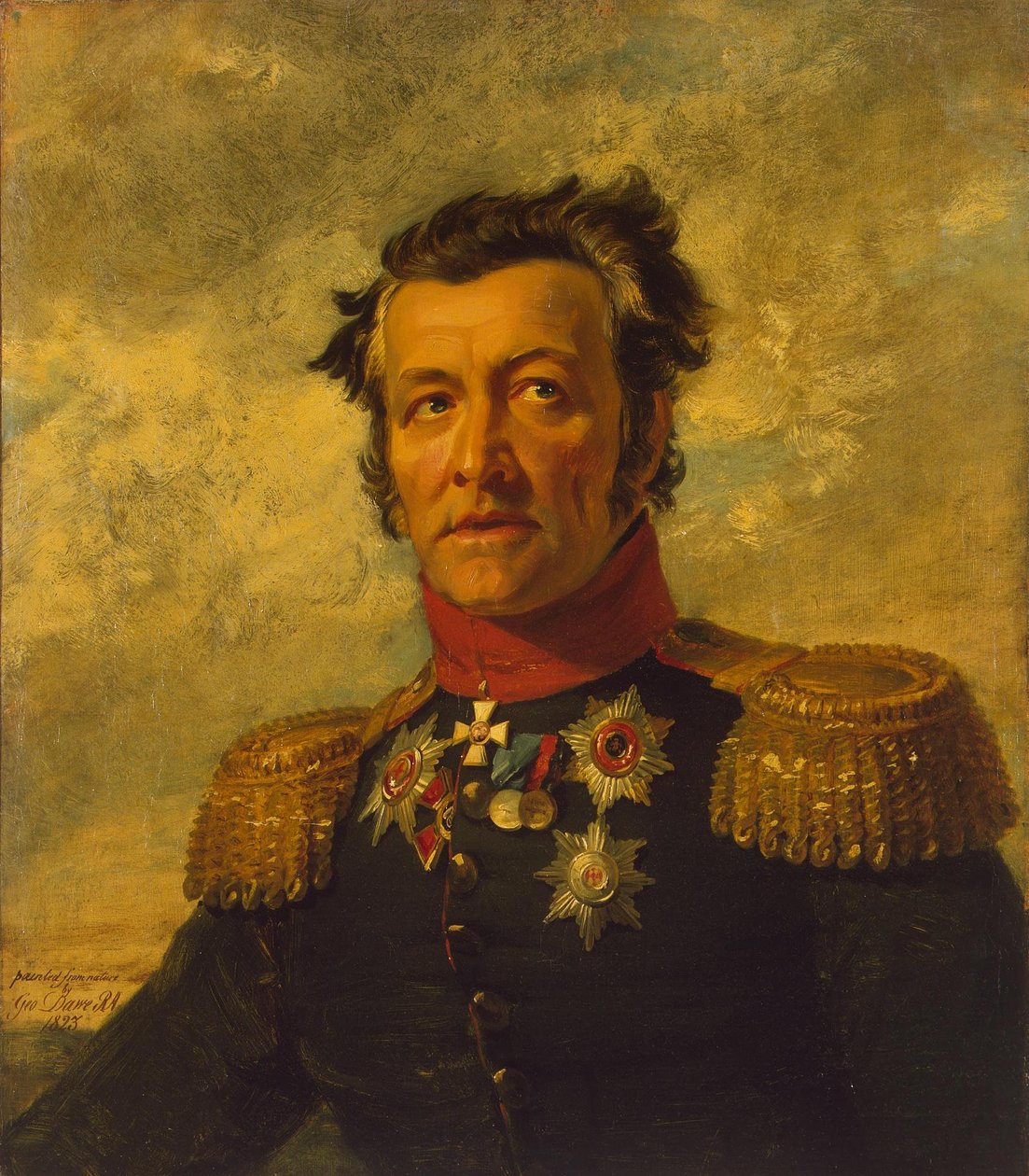 Grigorij Maximobich Berg arcképe, 1. sz., 1765.08.16., 1833.03.26., Orosz tábornok alkotó: George Dawe