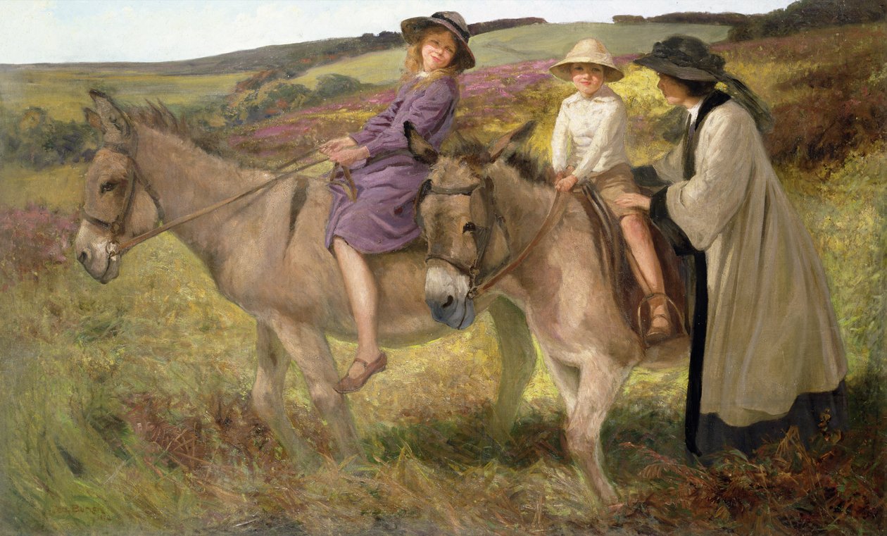 A szamártúra, 1912 alkotó: George Edmund Butler