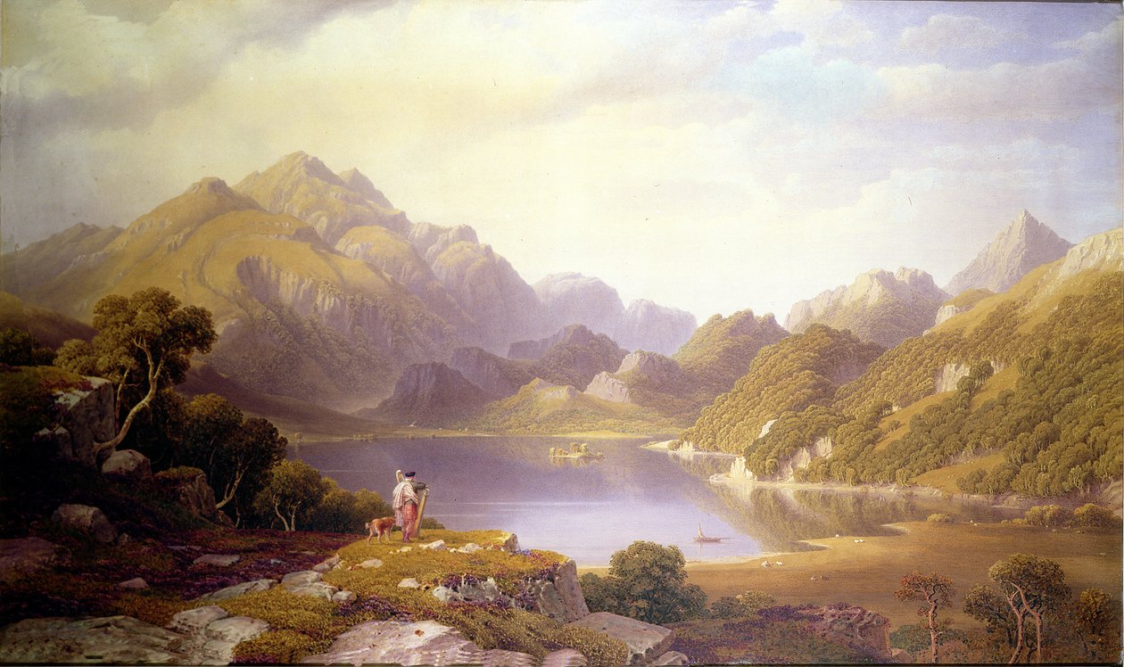 Loch Katrine alkotó: George Fennel Robson