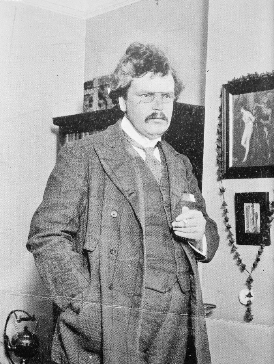 G.K. Chesterton, 1915 alkotó: George Grantham Bain