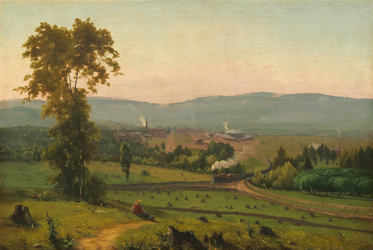 A Lackawanna-völgy alkotó: George Inness