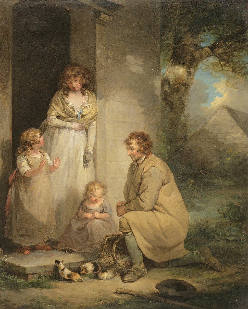 Tengerimalacok, 1789 körül alkotó: George Morland