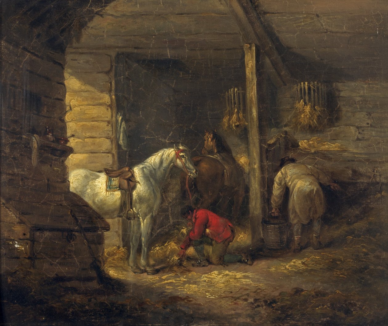 Stabil jelenet alkotó: George Morland