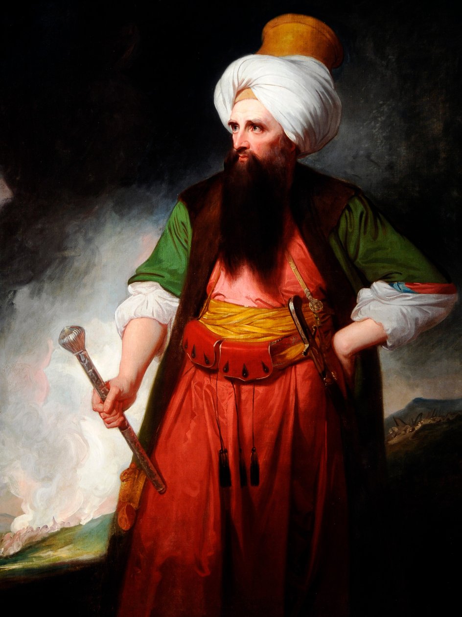Edward Wortley Montagu, 1775 körül alkotó: George Romney