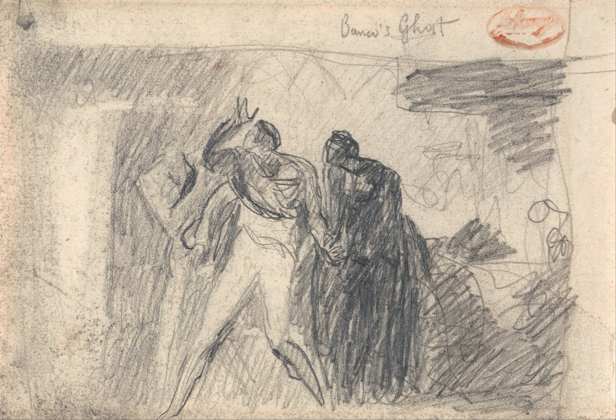 MacBeth- bankett jelenet alkotó: George Romney